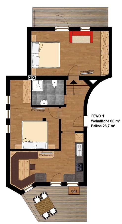 Ferienhof Ausserbrente Tux Εξωτερικό φωτογραφία